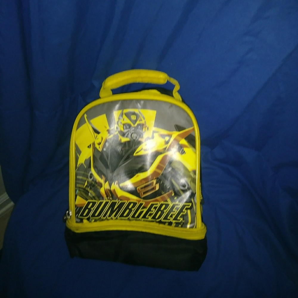 Used Bumble Bee Transformers lunchbag